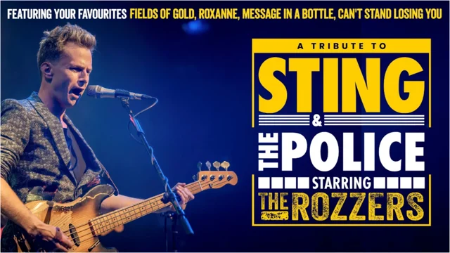 A Tribute to Sting & The Police – starring The Rozzers