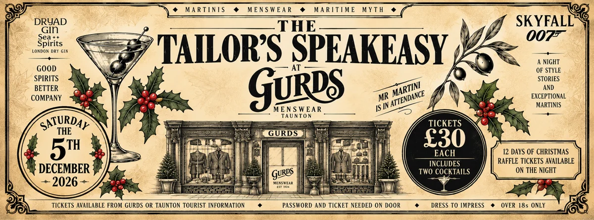 The Tailor's Speakeasy with Dryad Gin and Gurds